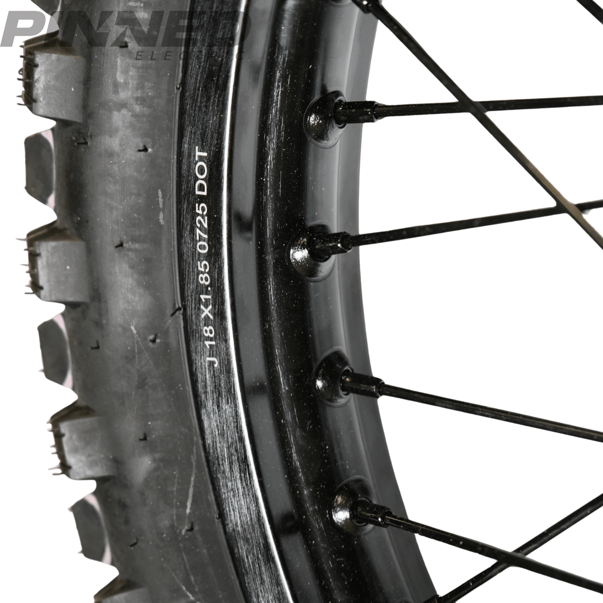 AL XE Pro 18" Rear Wheel and Dirt Tires (Arctic Leopard XE Pro OEM) - Arctic Leopard USA