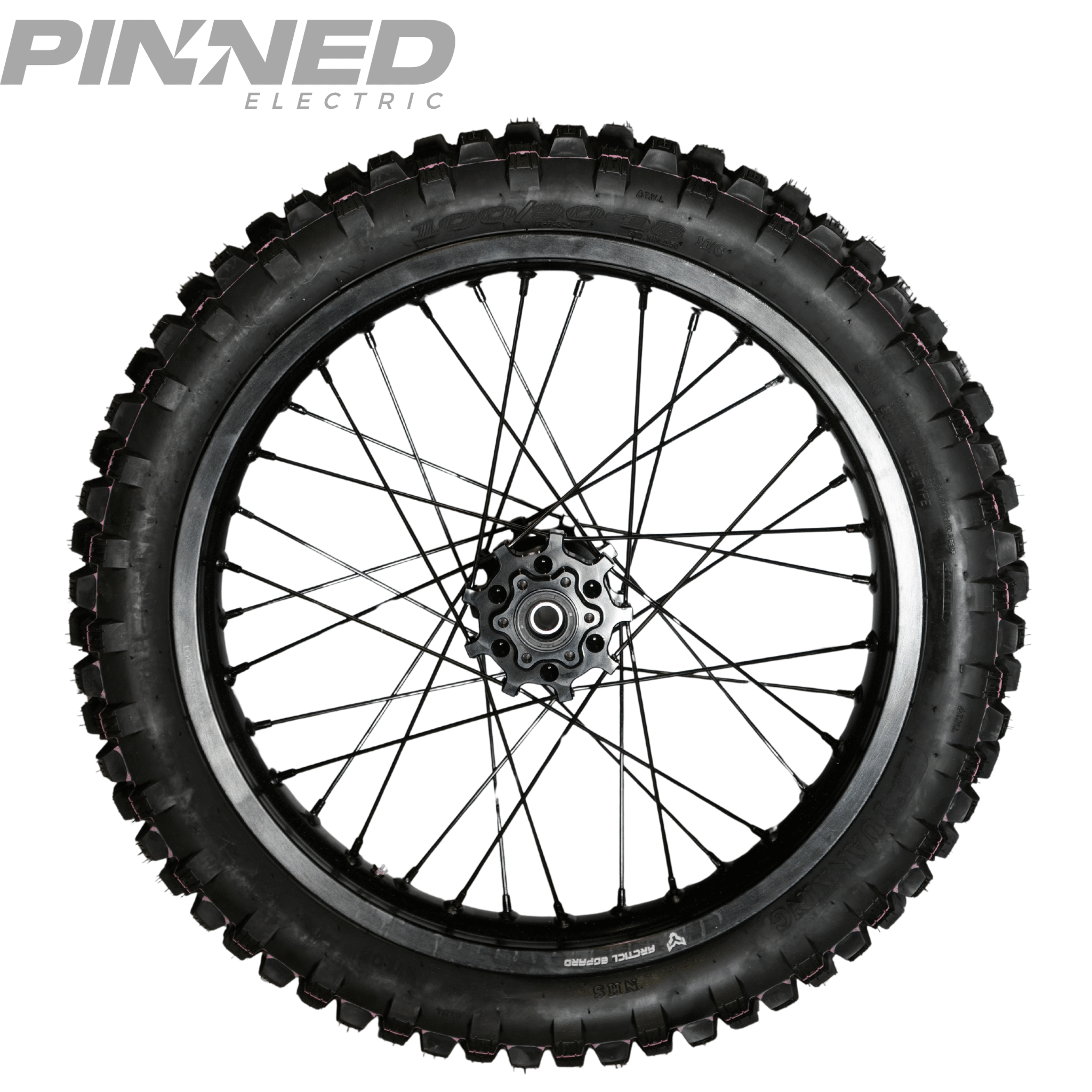 AL XE Pro 18" Rear Wheel and Dirt Tires (Arctic Leopard XE Pro OEM) - Arctic Leopard USA