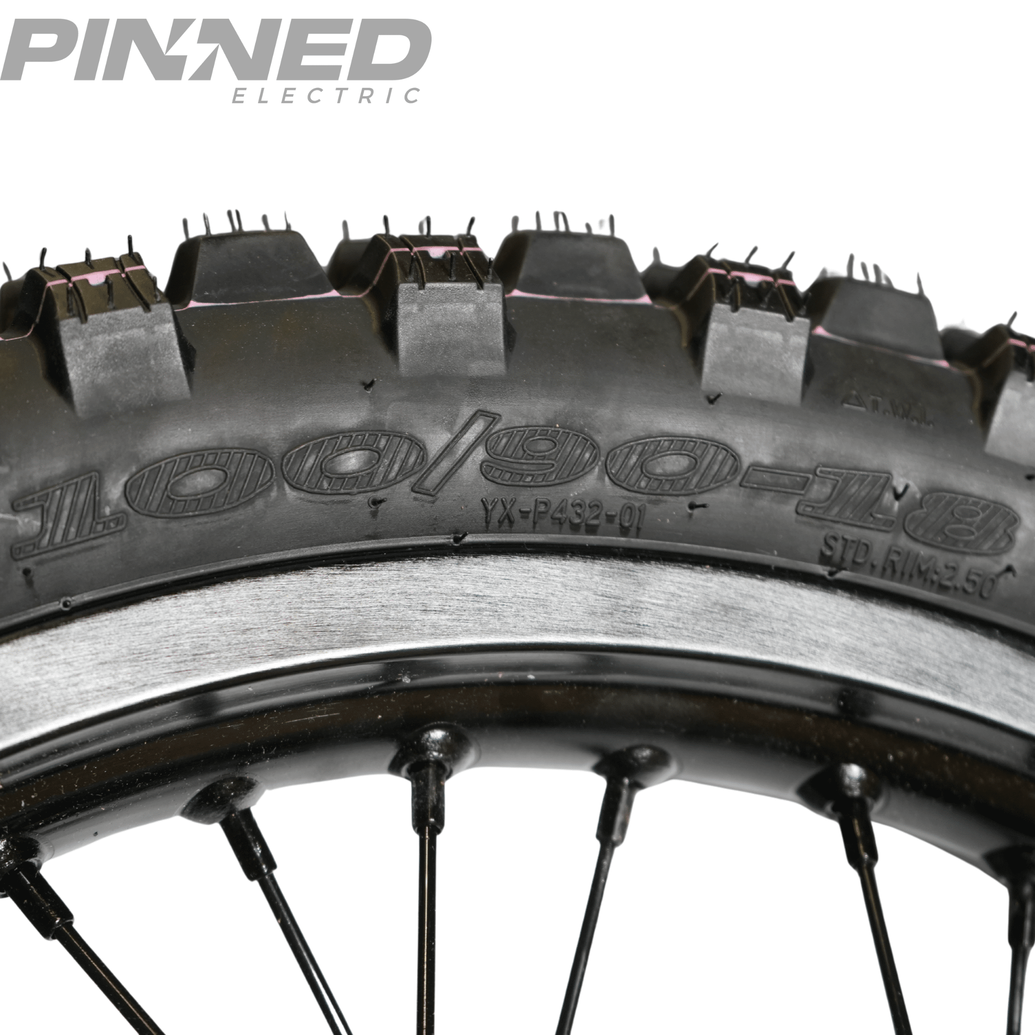 AL XE Pro 18" Rear Wheel and Dirt Tires (Arctic Leopard XE Pro OEM) - Arctic Leopard USA