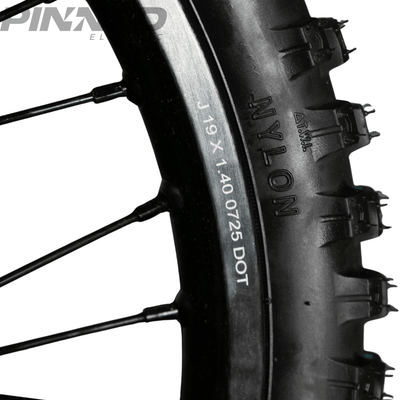 Arctic Leopard XE Pro 19" Front Wheel and Dirt Tires (Arctic Leopard XE  Pro OEM)