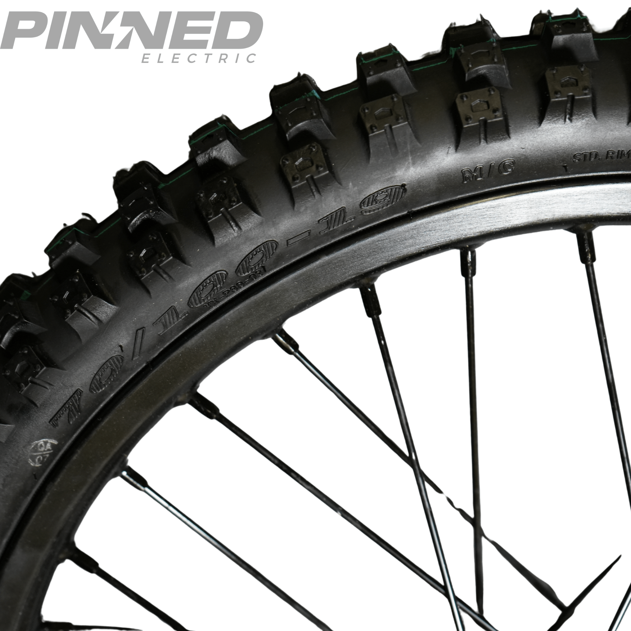Arctic Leopard XE Pro 19" Front Wheel and Dirt Tires (Arctic Leopard XE  Pro OEM)