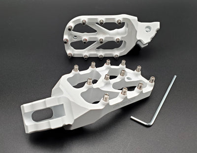 E-Moto Elite Foot Pegs (Collective) - Arctic Leopard USA