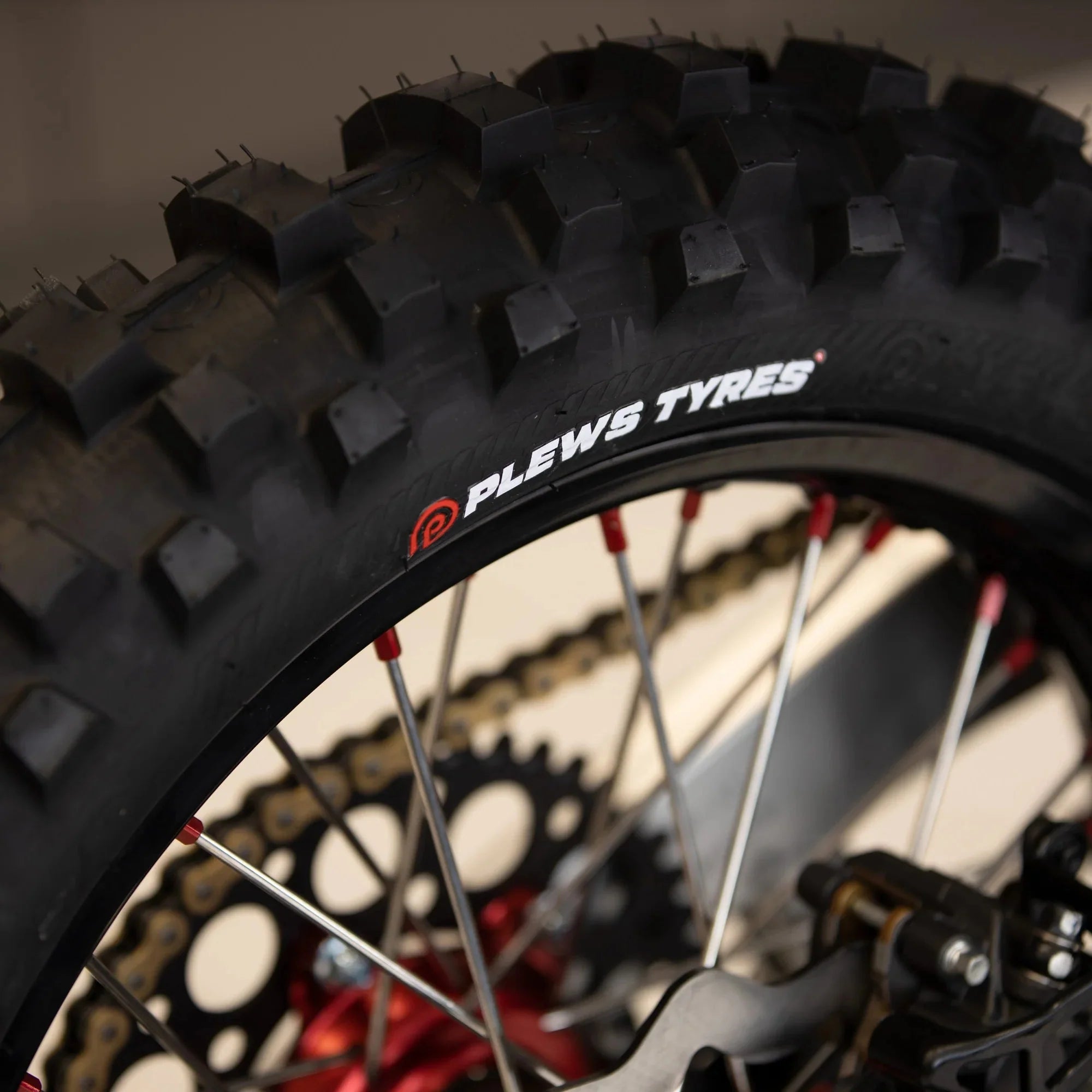 Plews Tires - MX2 MATTERLY GP - Intermediate - All Terrain Motocross Rear Tire - Arctic Leopard USA