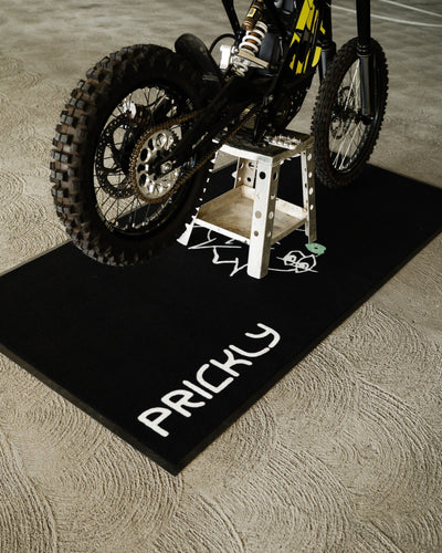 Prickly Bike Mat - Arctic Leopard USA