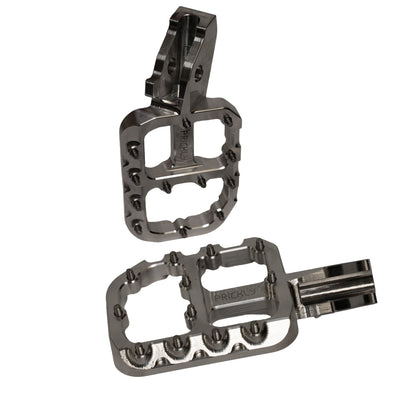 Prickly Foot Pegs Wide - Arctic Leopard USA