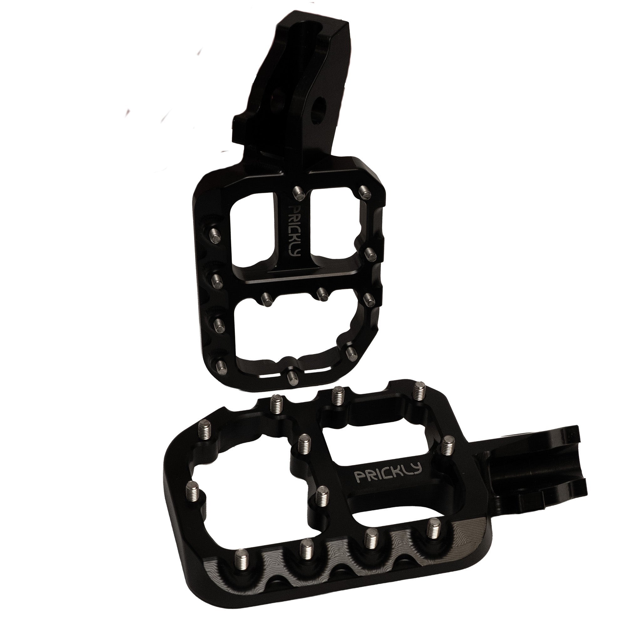 Prickly Foot Pegs Wide - Arctic Leopard USA