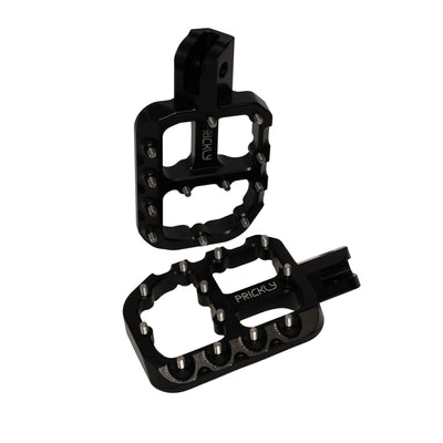 Prickly Foot Pegs Wide - Arctic Leopard USA