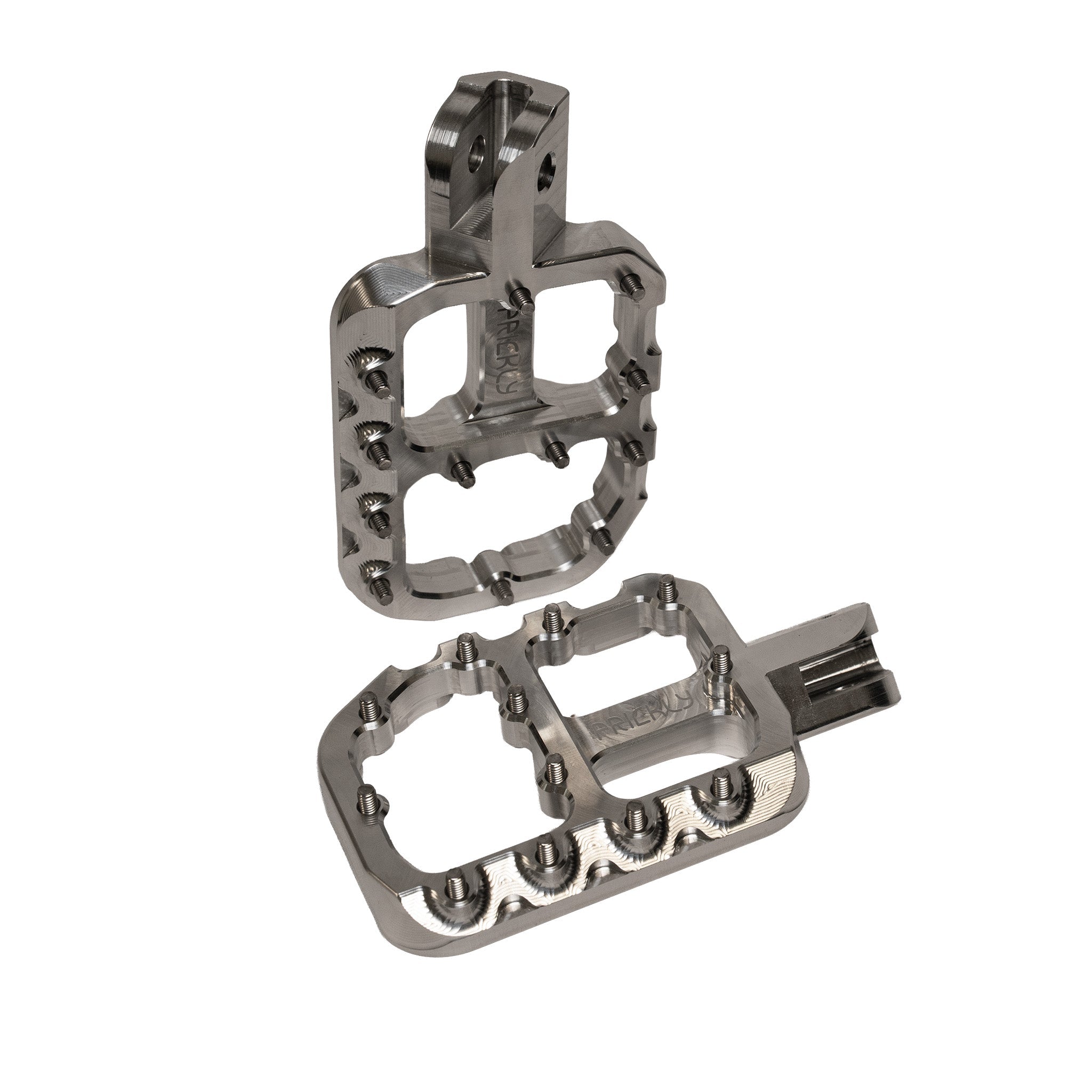 Prickly Foot Pegs Wide - Arctic Leopard USA