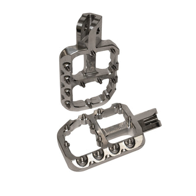 Prickly Foot Pegs Wide - Arctic Leopard USA