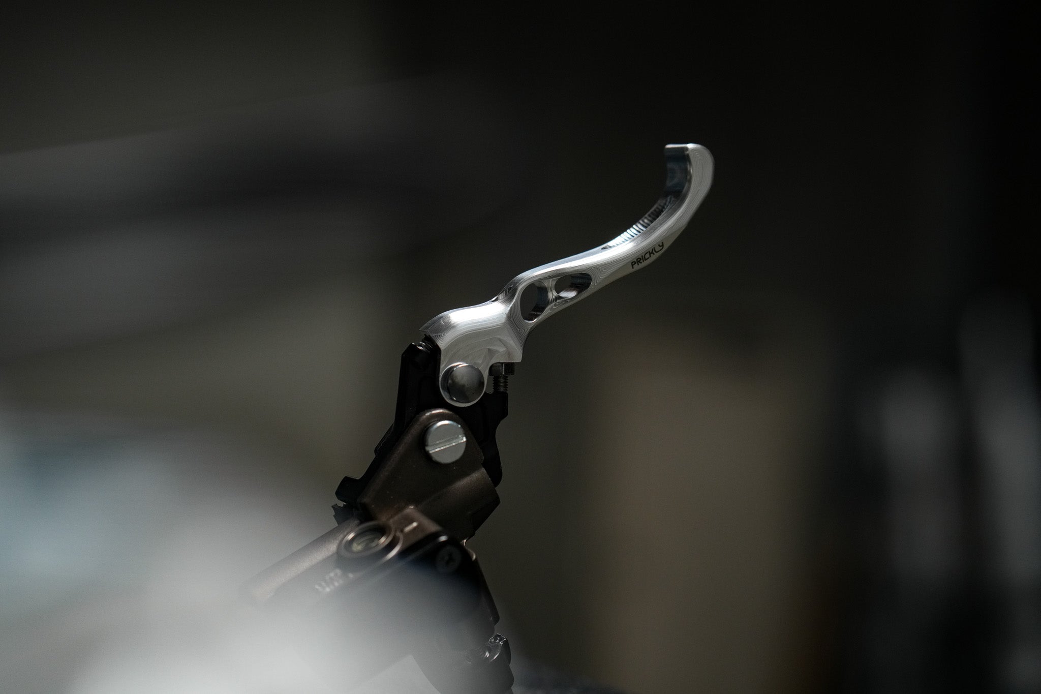 Prickly Moto Brake Lever - Arctic Leopard USA