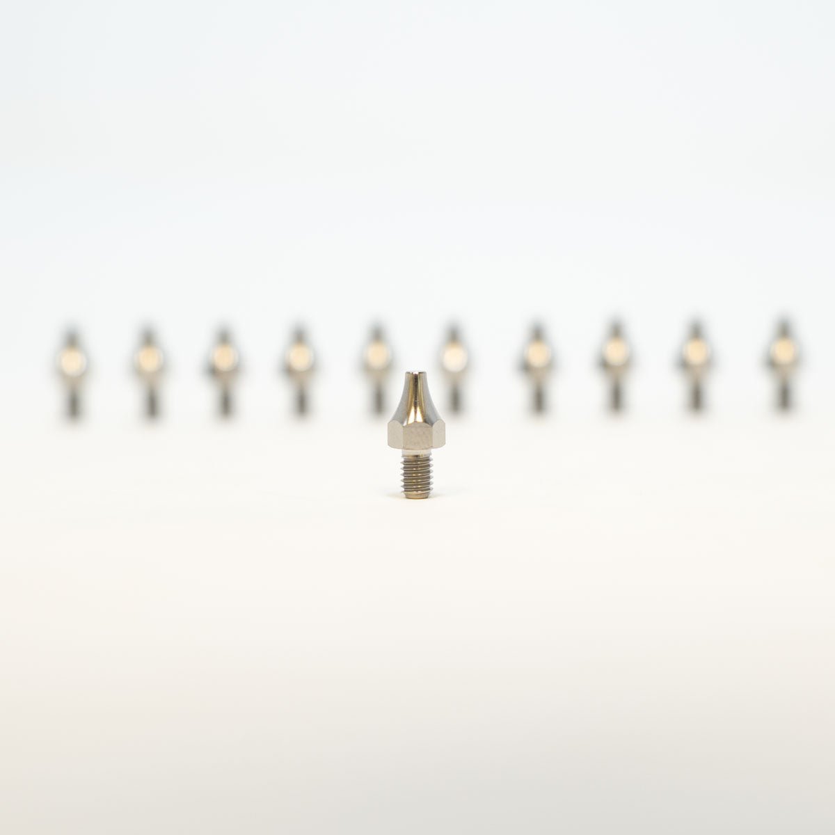Titanium Prickly Footpeg Pins - Arctic Leopard USA