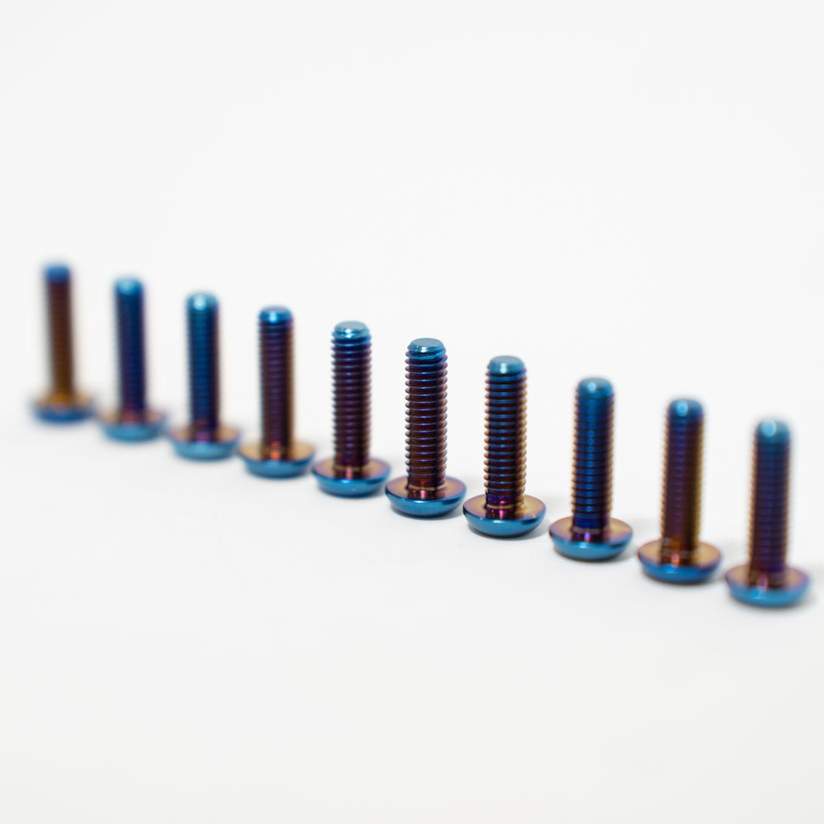 Titanium Prickly Footpeg Pins - Arctic Leopard USA