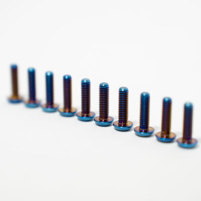 Titanium Prickly Footpeg Pins - Arctic Leopard USA