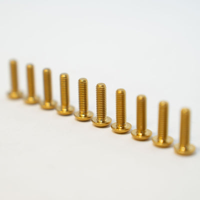 Titanium Prickly Footpeg Pins - Arctic Leopard USA