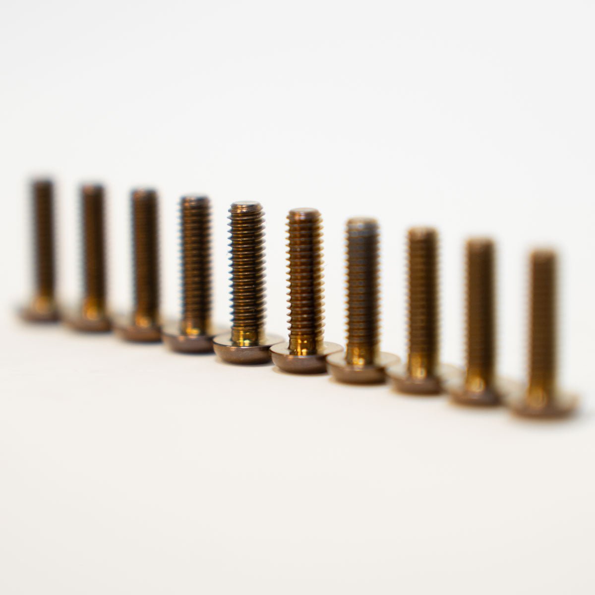 Titanium Prickly Footpeg Pins - Arctic Leopard USA