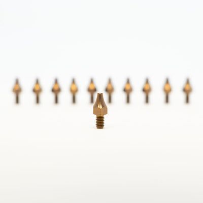 Titanium Prickly Footpeg Pins - Arctic Leopard USA
