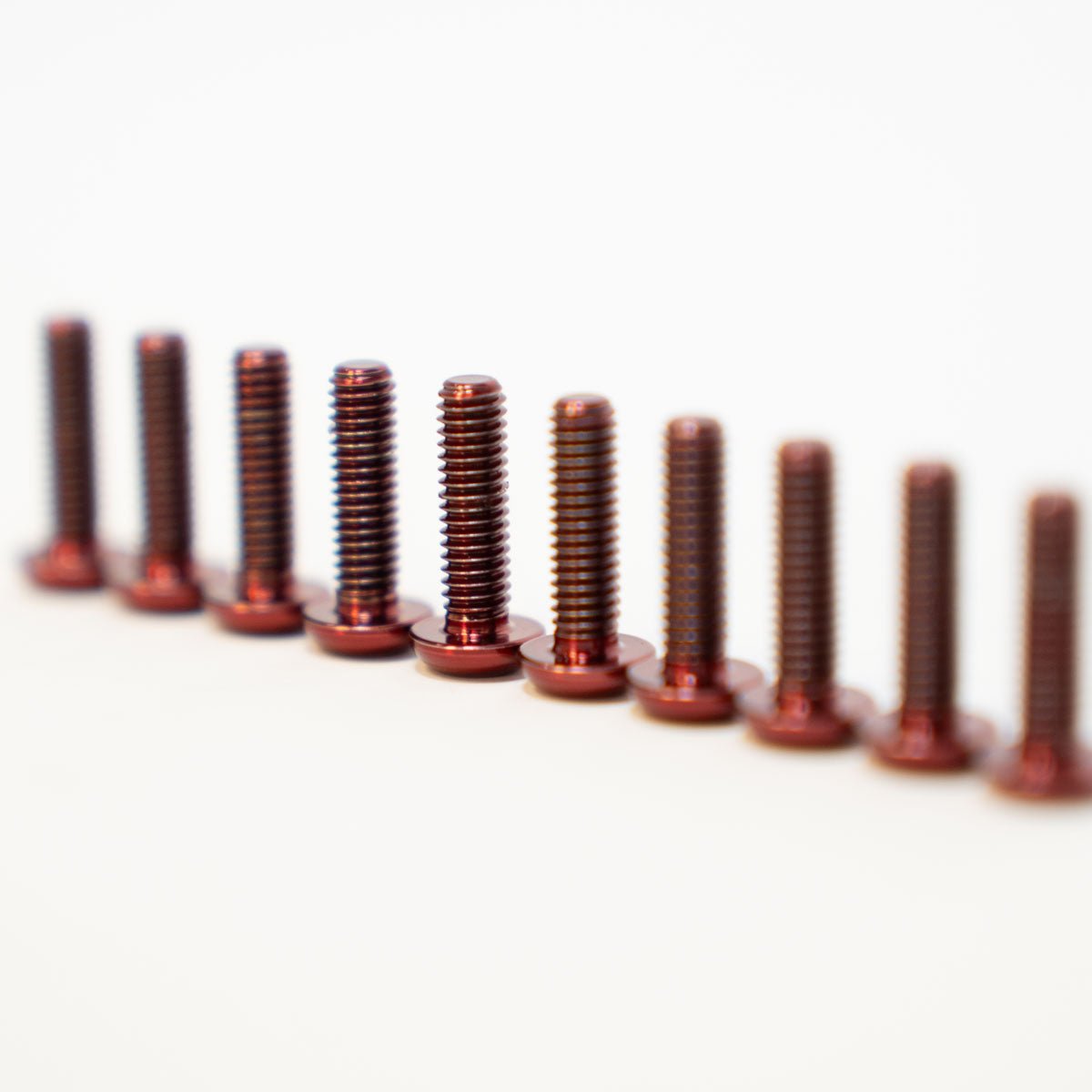 Titanium Prickly Footpeg Pins - Arctic Leopard USA