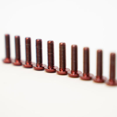 Titanium Prickly Footpeg Pins - Arctic Leopard USA