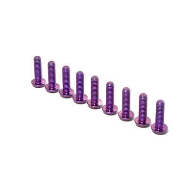 Titanium Prickly Footpeg Pins - Arctic Leopard USA