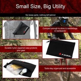 TUSK Tube Repair Kit W/CO2 Inflator - Arctic Leopard USA